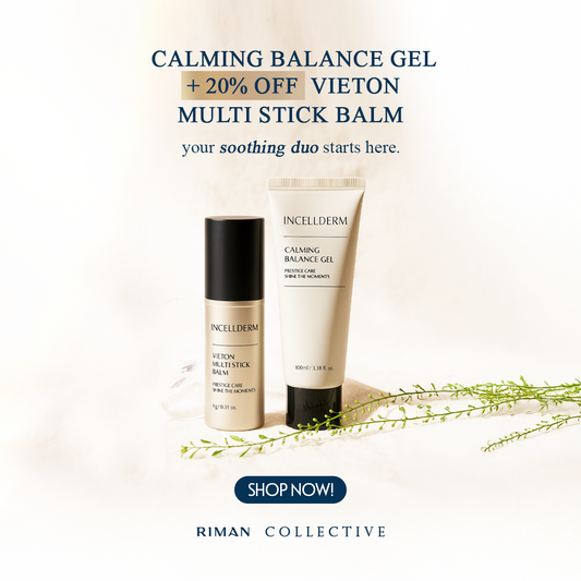 CALMING BALANCE GEL + 20% OFF VIETON MULTI STICK BALM
